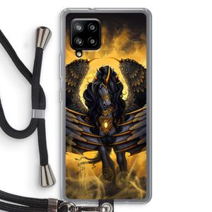Pegasus: Samsung Galaxy A42 5G Transparant Hoesje met koord