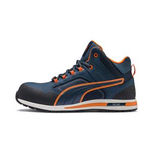 Puma Veiligheidslaars | maat 42 blauw/oranje | S3 HRO SRC DIN EN ISO 20345 | leer | 1 stuk - 63.314.0-42 63.314.0-42