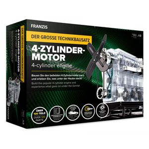 Franzis 1/4 4-Cylinder Engine Kit