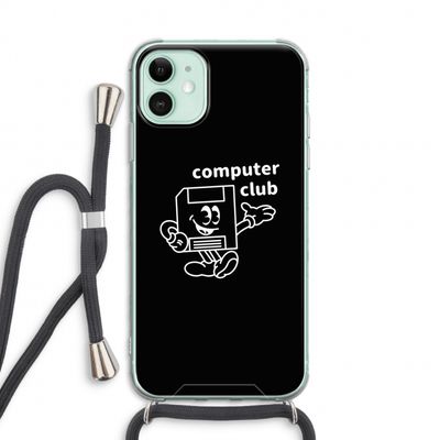 Floppyhead: iPhone 11 Transparant Hoesje met koord