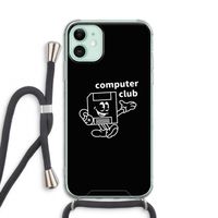 Floppyhead: iPhone 11 Transparant Hoesje met koord