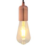 VidaXL Lamphouders 2 st rood brons e27