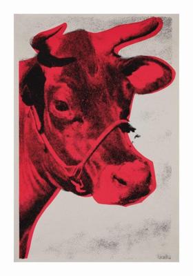 Kunstdruk Andy Warhol - Cow 1976 70x100cm
