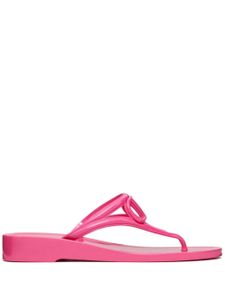 Valentino Garavani tongs Signature Wedge - Rose