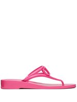 Valentino Garavani tongs Signature Wedge - Rose - thumbnail