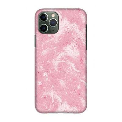 Abstract Painting Pink: Volledig geprint iPhone 11 Pro Hoesje