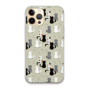 Katten: iPhone 13 Pro Max Transparant Hoesje
