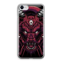 Hell Hound and Serpents: iPhone 8 Transparant Hoesje