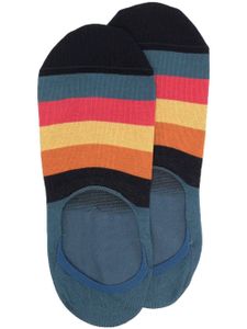 Paul Smith chaussettes à rayures - Bleu