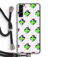 8-bit N°10: Samsung Galaxy S21 Plus Transparant Hoesje met koord