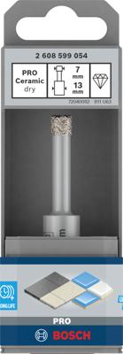 Bosch Accessoires PRO Ceramic dry diamantboor | 7 x 33 x 13 mm - 2608599054