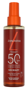 Lancaster Sun Beauty Fast Tan Optimizer Satin Dry Oil High Protection SPF50 150 ml