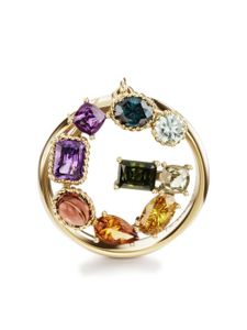 Dolce & Gabbana bague Rainbow Alphabet G en or 18ct