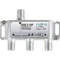Axing BAB 2-10P Kabel-TV lasdoos 2-voudig 5 - 1218 MHz