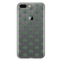 Weed: iPhone 8 Plus Transparant Hoesje