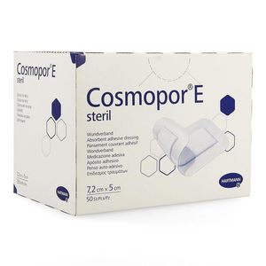 Cosmopor E Latexfree 7,2x5cm 50 P/s