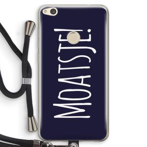 Moatsje!: Huawei Ascend P8 Lite (2017) Transparant Hoesje met koord