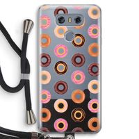 Donuts: LG G6 Transparant Hoesje met koord