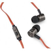 Gembird MHS-EP-LHR In-ear Bedraad Zwart, Oranje 3.5mm