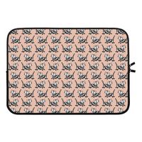 Zwarte poes: Laptop sleeve 13 inch Zwarte poes: Laptop sleeve 13 inch