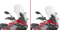 GIVI Windscherm, moto en scooter, D2177ST Verhoogd transparant