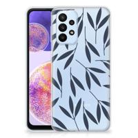 Samsung Galaxy A23 | TPU Case | Leaves Blue