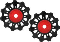 Sunrace derailleurwieltjes 11t 2 stuks zwart