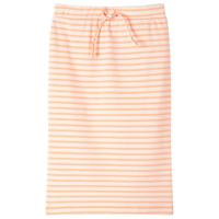 VidaXL Kinderrokje recht met strepen 128 fluorescerend oranje