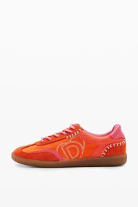 Suède retro sneakers - RED - 39