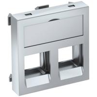 OBO Bettermann 6119284 Afdekking Datatechniekdrager (b x h x d) 45 x 45 x 9 mm 1 stuk(s) Aluminium OBO Bettermann 6119284 Afdekking Datatechniekdrager (b x h x d) 45 x 45 x 9 mm 1 stuk(s) Aluminium