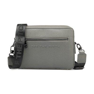 Off The Pitch - Saviano Messengerbag - Donkergrijs