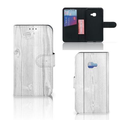 Samsung Galaxy Xcover 4 | Xcover 4s | Book Style Case | White Wood
