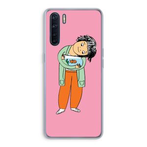 Visknuffel: Oppo A91 Transparant Hoesje