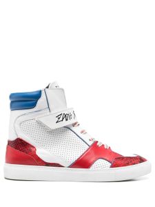 Zadig&Voltaire baskets montantes ZV1747 - Blanc