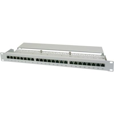 Digitus DN-91524S 24 poorten Netwerkpatchpaneel 483 mm (19) CAT 5e 1 HE Ingericht