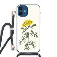 Tansy: iPhone 12 Transparant Hoesje met koord
