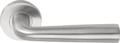 Formani Basics LB10 deurkruk geveerd op rozet - mat RVS