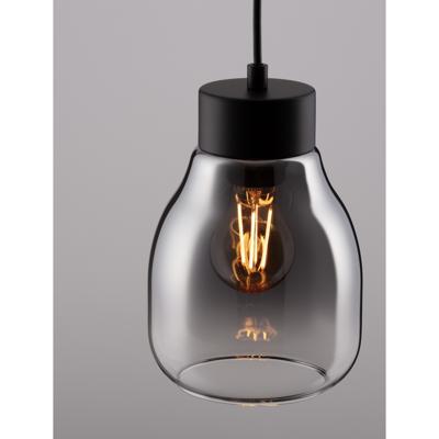 Lyora HanglampBlacu 1-lichts zwrt - 9009270