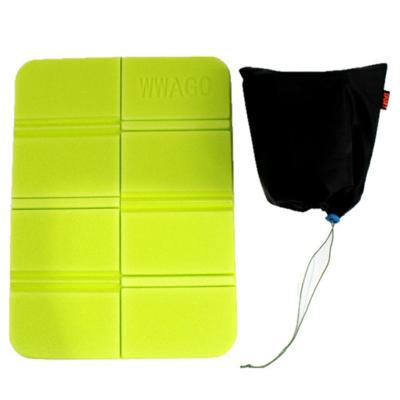XPE folder Camping mat opvouwbare kleine kussen vochtbestendige waterdichte voorkomen vuile picknick mat strand pad (fruit groen)