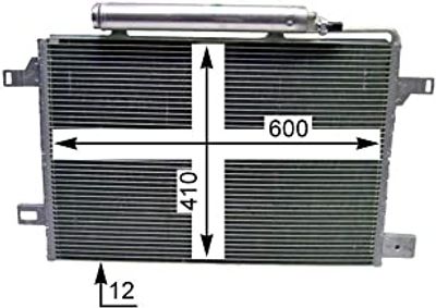 Condensor, airconditioning AC369000P