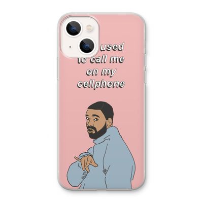 Hotline bling: iPhone 13 Transparant Hoesje