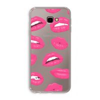 Bite my lip: Samsung Galaxy J4 Plus Transparant Hoesje