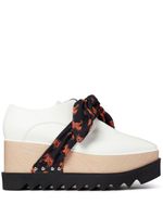 Stella McCartney derbies Elyse à plateforme - Blanc
