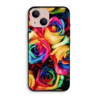 Neon bloemen: iPhone 13 Biologisch afbreekbaar hoesje
