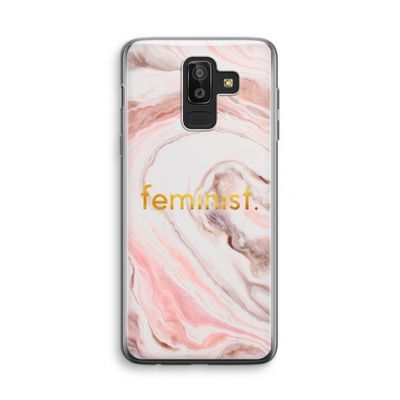 Feminist: Samsung Galaxy J8 (2018) Transparant Hoesje
