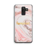 Feminist: Samsung Galaxy J8 (2018) Transparant Hoesje