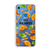 Eat Balanced: Huawei Y6s Transparant Hoesje