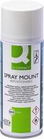 Q-CONNECT Quick Mount spray, niet permanent, spuitbus van 400 ml