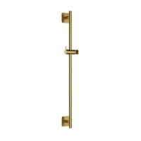 Hotbath Gal Verstelbare glijstang 100 cm Geborsteld messing PVD GL311BBP