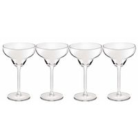 4x Cocktailglazen transparant 300 ml Margarita